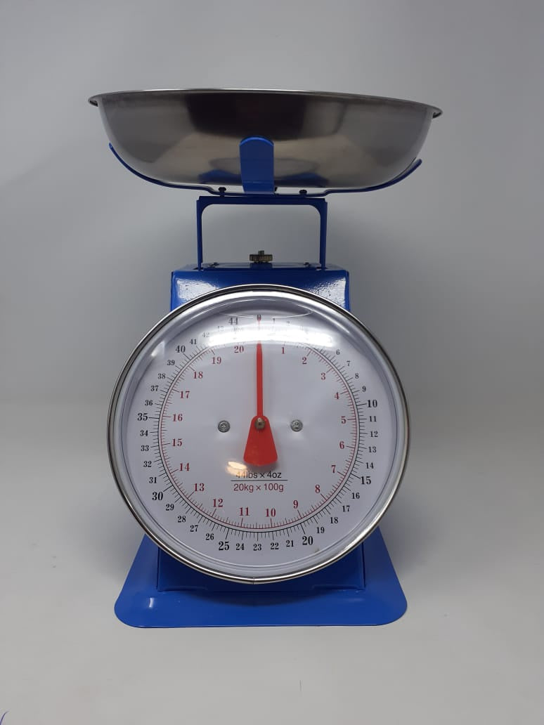 Scale with Pan Kitchen M.t.z.l ATZ-545 20KG 44LB Blue