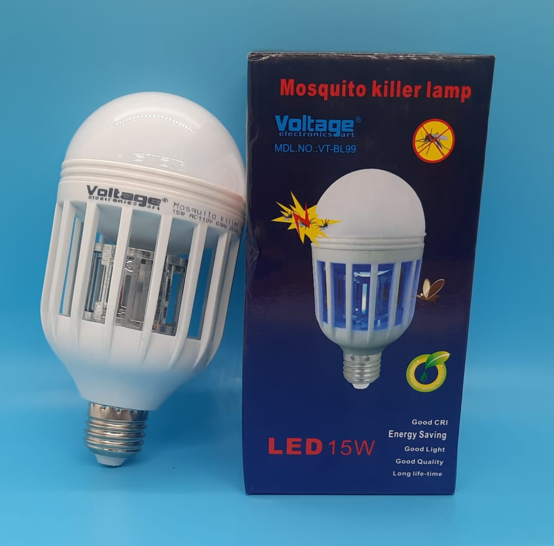 VOLTAGE Bulb LED 15W 110V Mosquito Killer Lamp VT-BL99