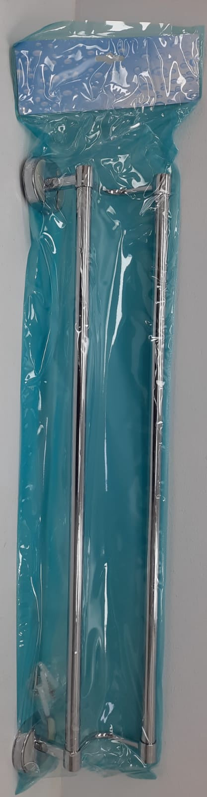 Towel Rack 24" Double Oval End Nickle NSC-2114