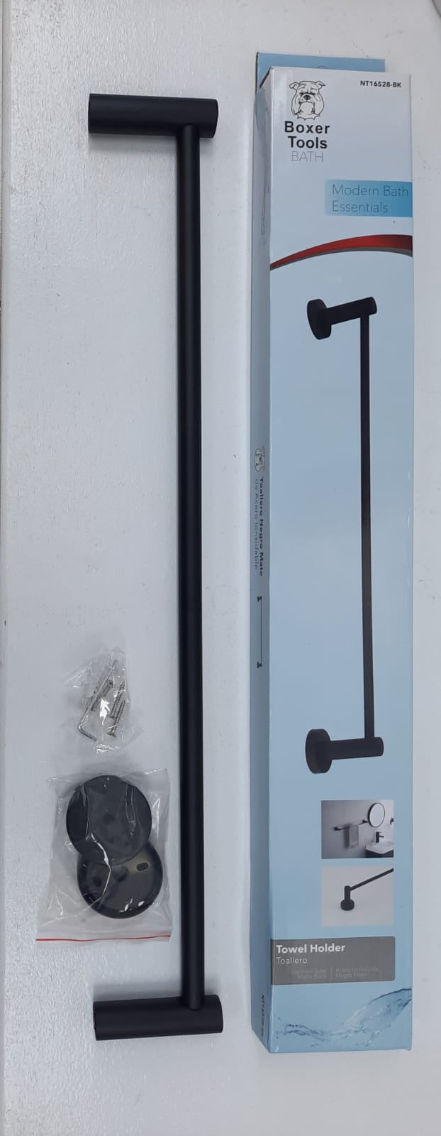 BOXER Towel Rack 22" Tools NT16528-BK