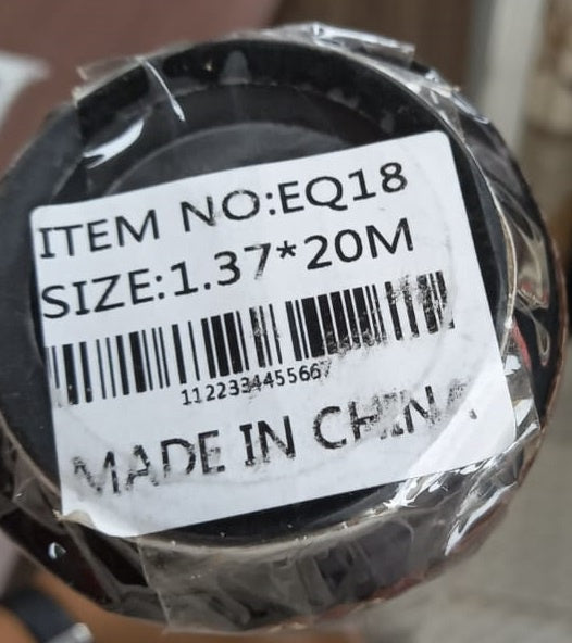 Table Plastic EQ18 54" 1.37 X 20M Sold Per Yard
