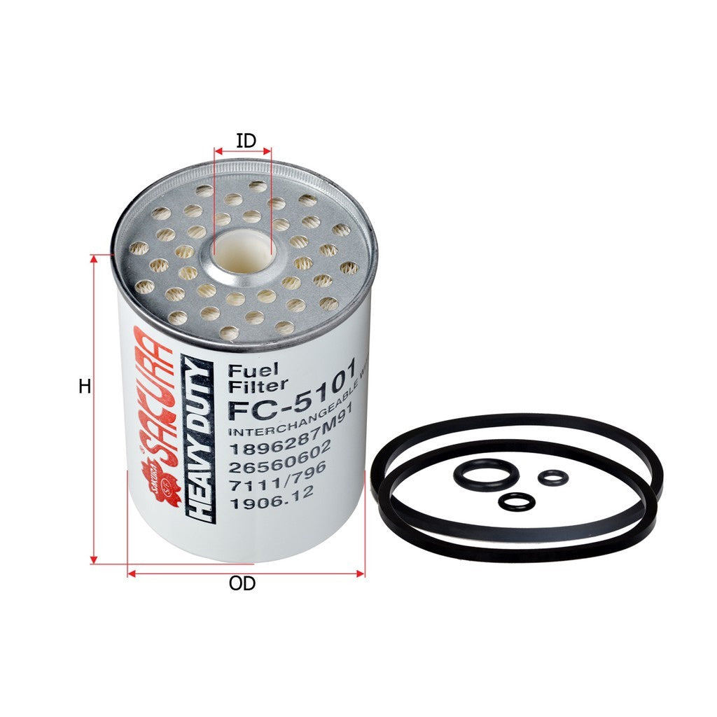 SAKURA Filter Fuel FC-5101
