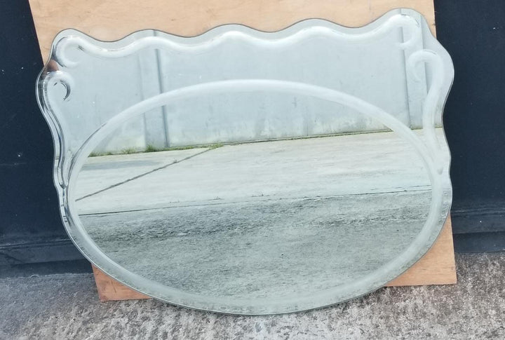 Mirror Decorative Wave Design Round #3