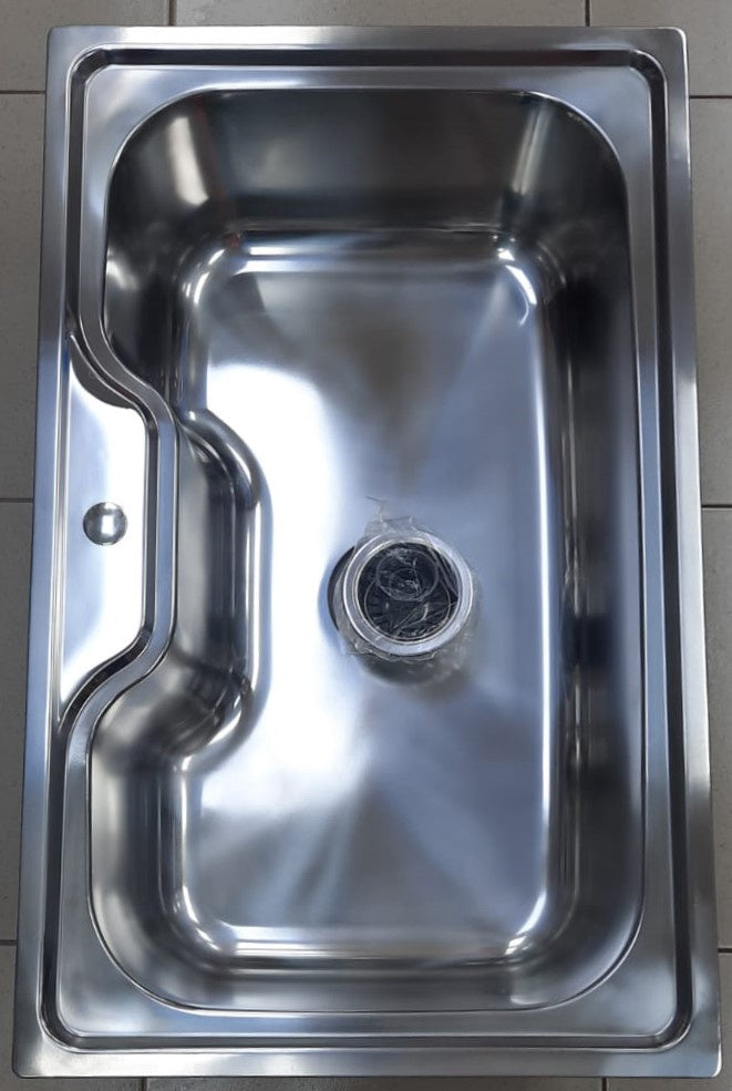 Sink Single Bowl with Waste 19.5" X 31.5" AP8050C