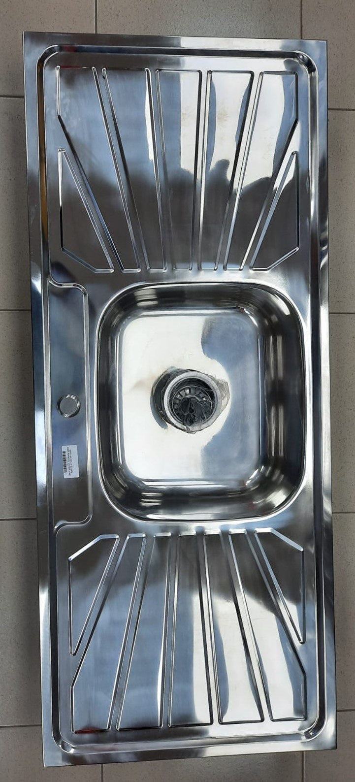 Sink S/BOWL D/DRAIN with Waste 47X20 AP1250B