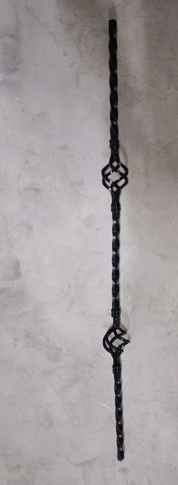 Decorative Metal Spindle Double Ball #2