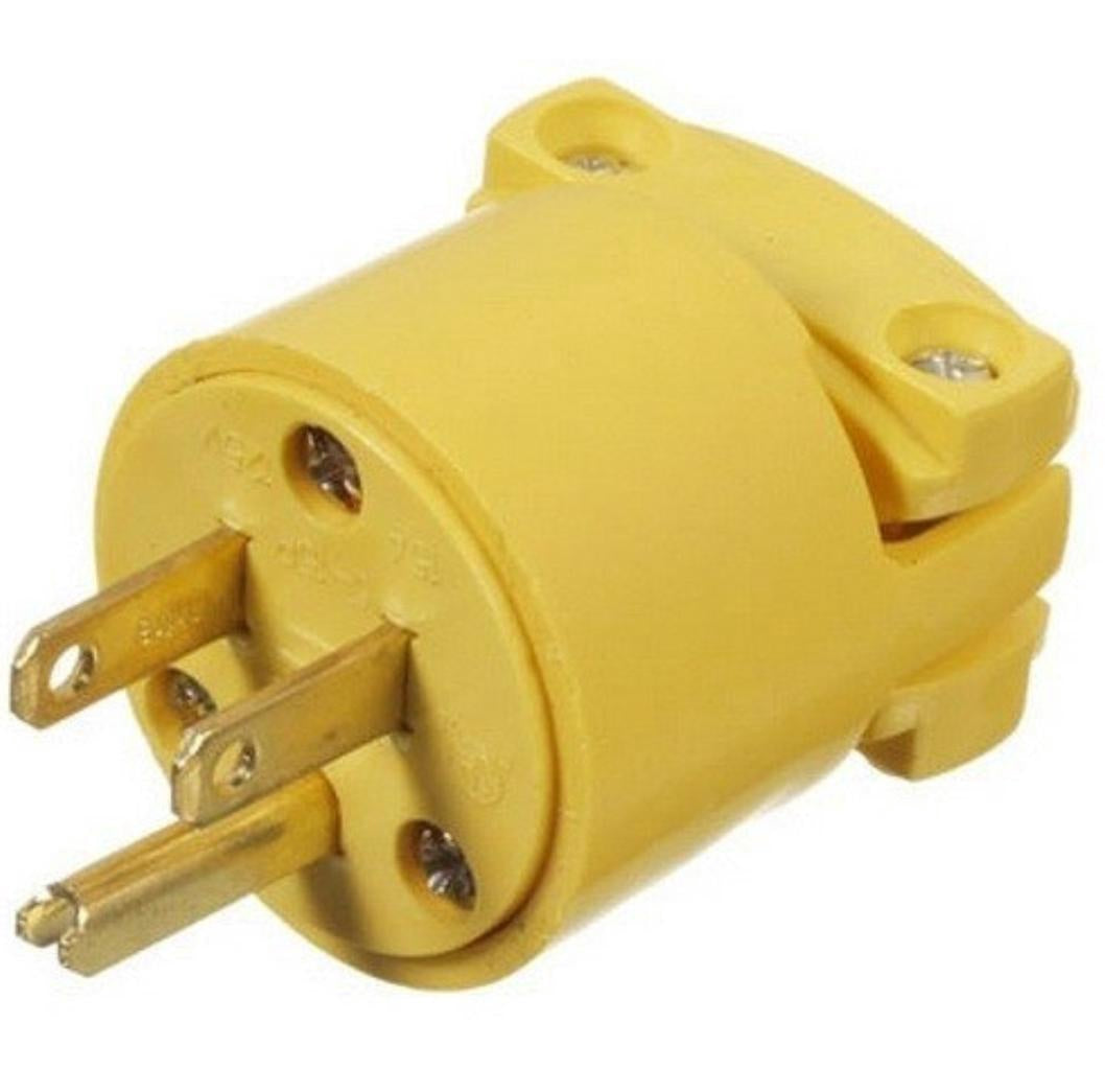 VISTA Plug 3 Pin Ve Yellow W/CLAMP 15A 6510 45411