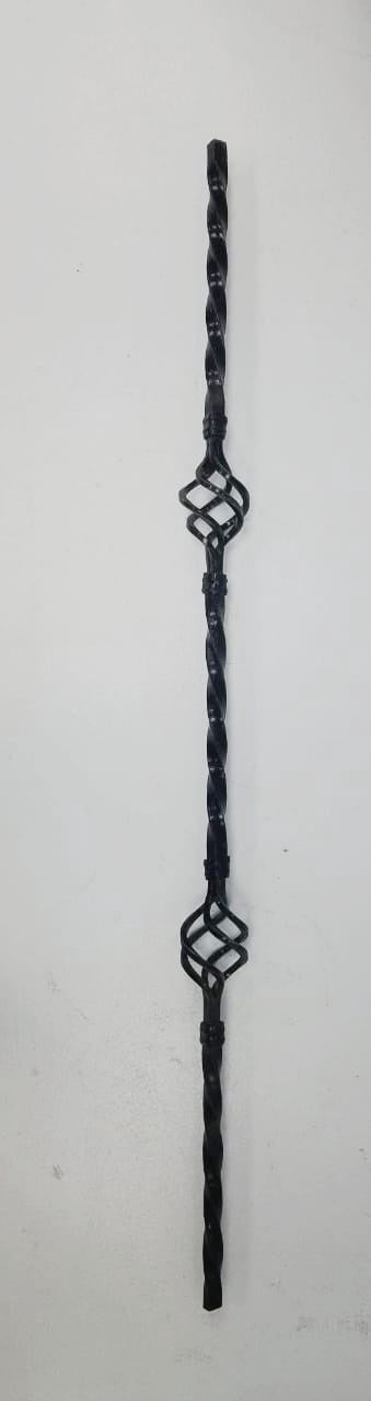 Decorative Metal Spindle Double Ball #2