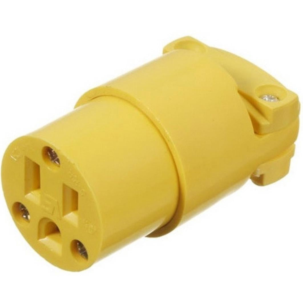 VISTA Point Duplex Single Hanging Ve 15A Yellow W/CLAMP 6503 45401
