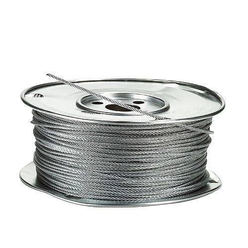Wire Rope Galvanized Cable 1/8" #80034 BEN-MOR Sold by Ft