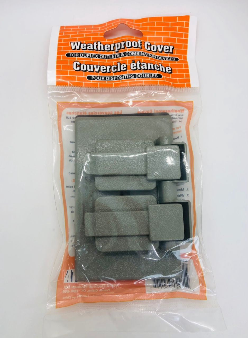 VISTA Weatherproof Cover #5555 Grey for Duplex 23011