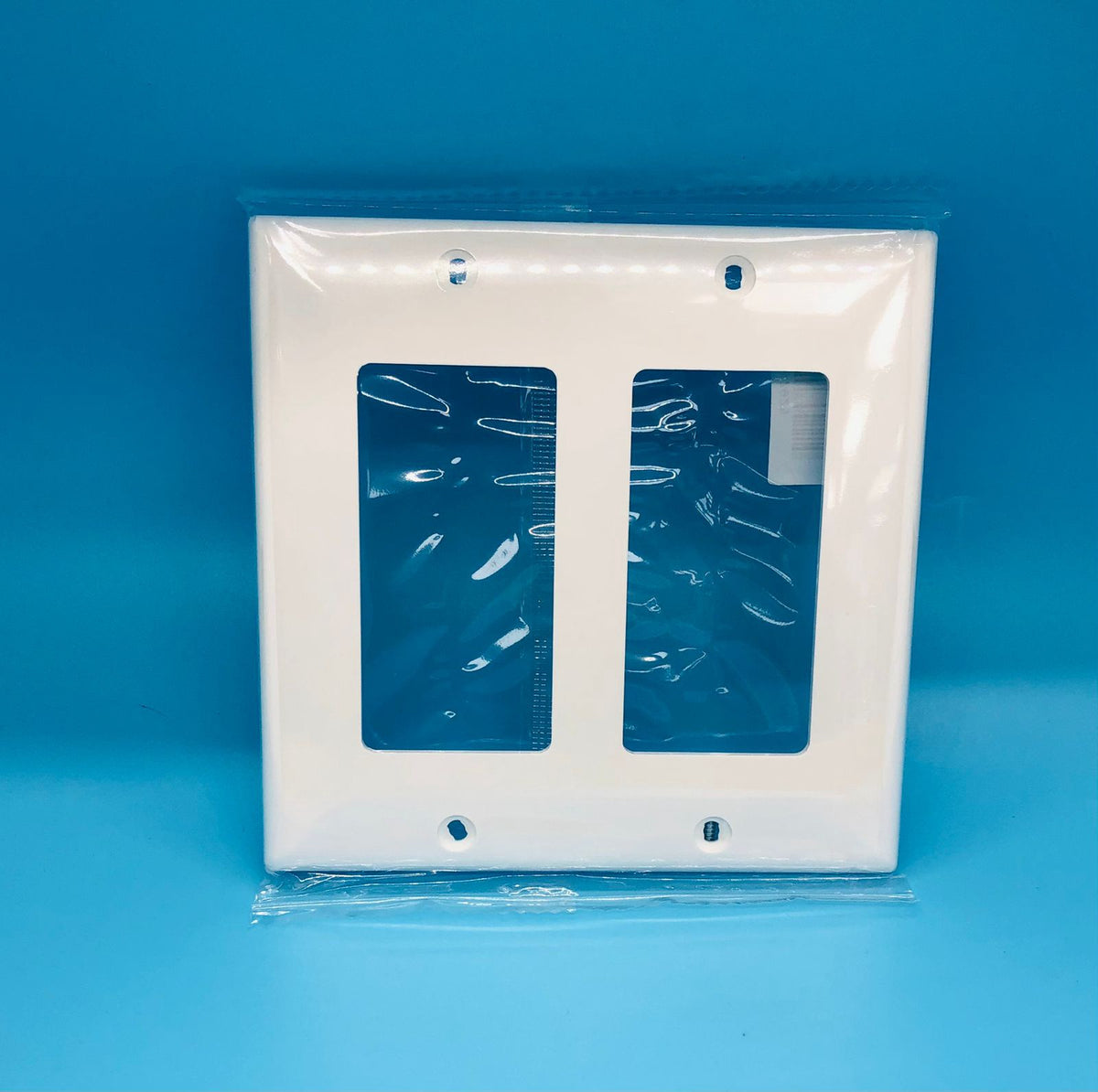 VISTA Cover Decora Double 2 Gang White 7925 45221