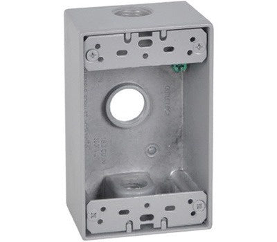 VISTA Weatherproof Outlet Box Grey 5570 #FSB50-3