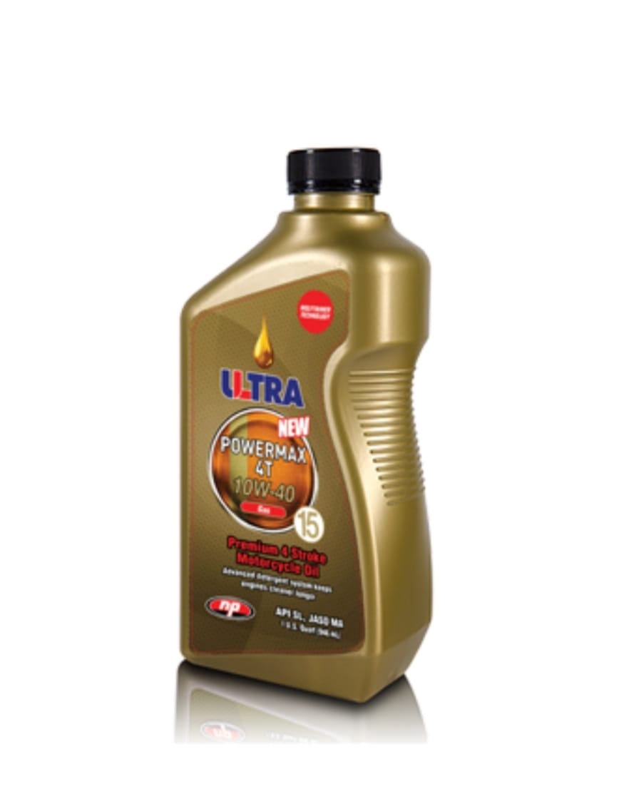 NP Oil Ultra Powermax 4T 10W-40 Gas 1 Qts