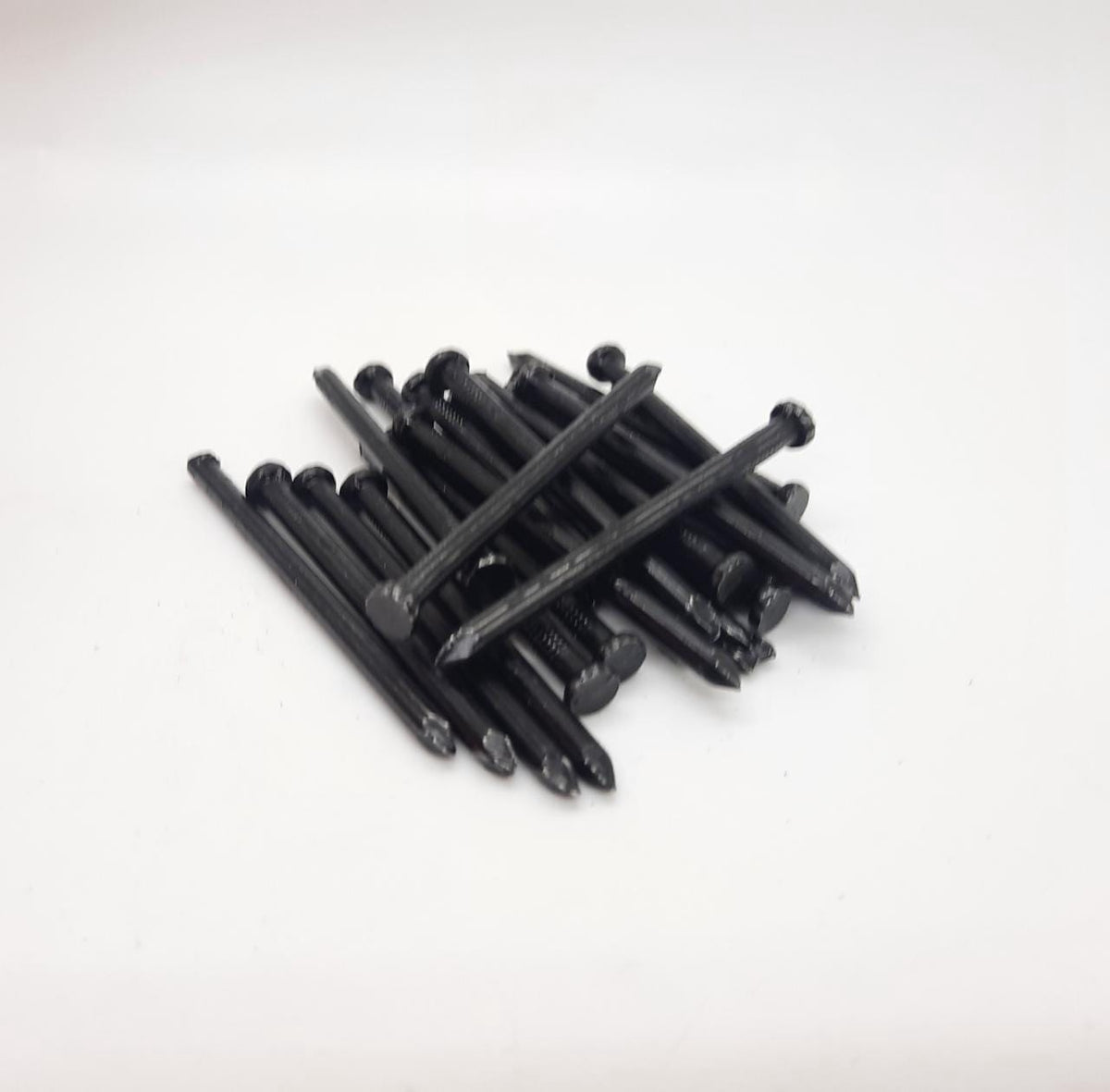 Nail 2 1/2" Concrete 1KG/2 1/4LB Red Box YL466 (Black Nail)