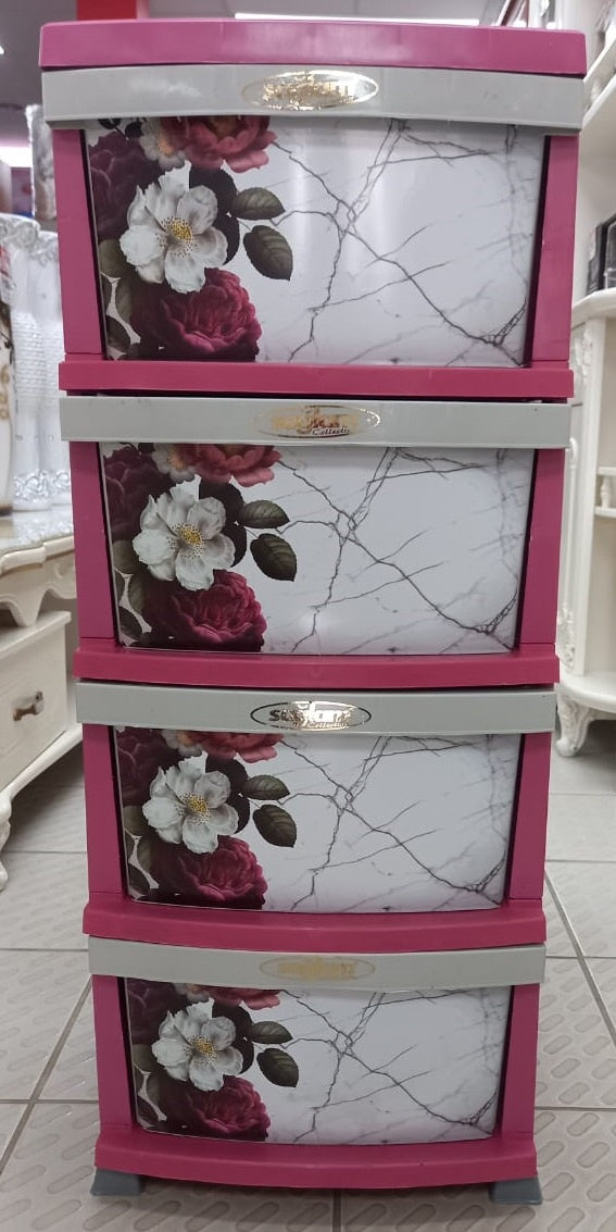 Cabinet 4 Draw Plastic Saglam Code 151
