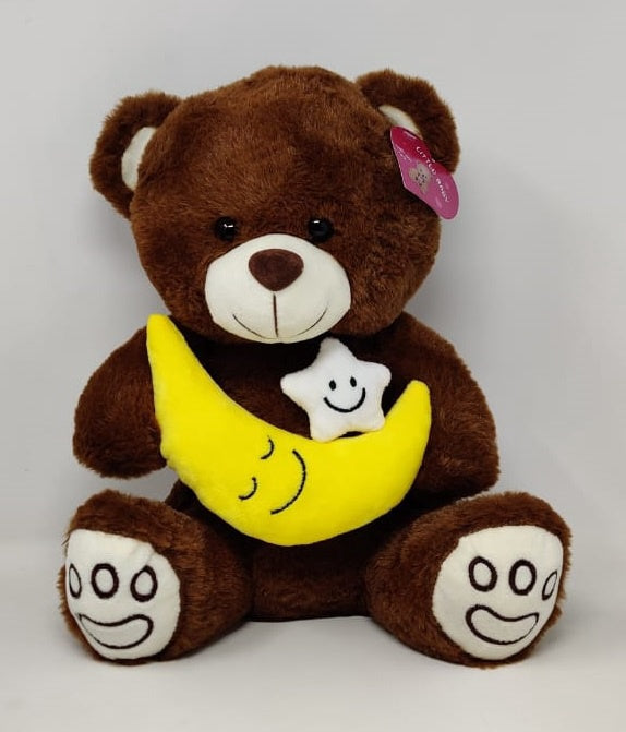 Plush Teddy Bear 412-30 Dark Brown Moon