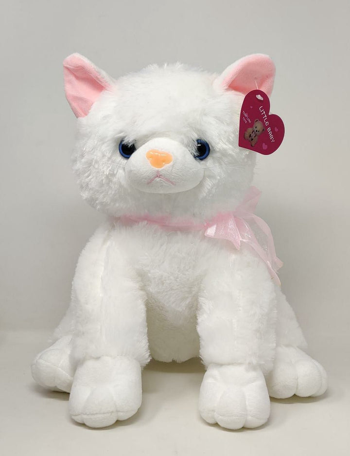 Plush Kitty Cat 20211 White