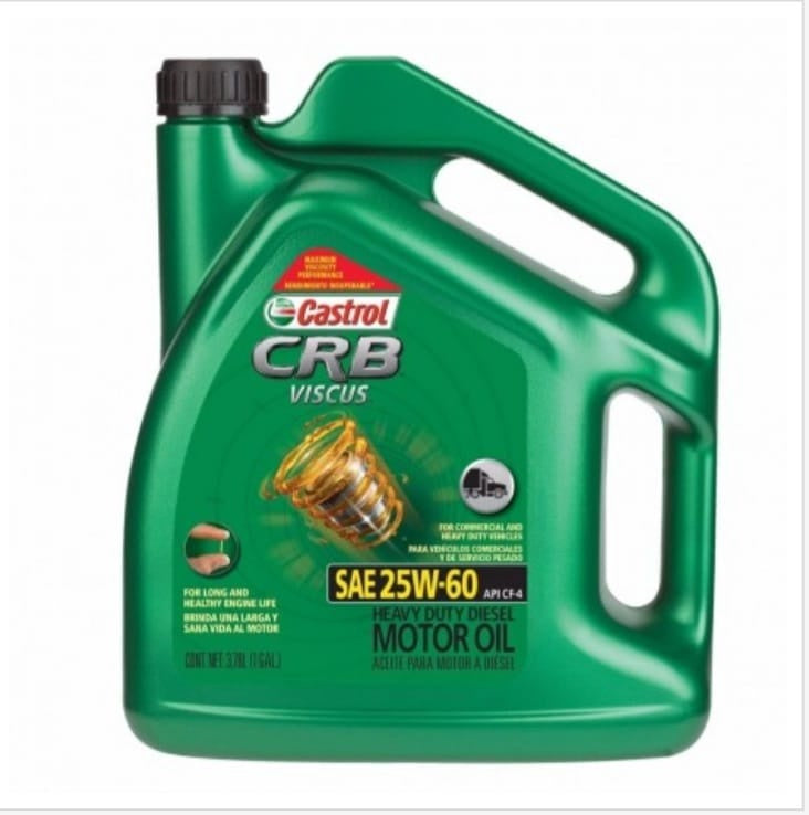 CASTROL Oil Viscus Crb Sae 25W60 1 Gal