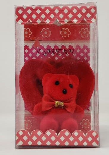 Gift Set Bear Valentine ORN23 Lighted