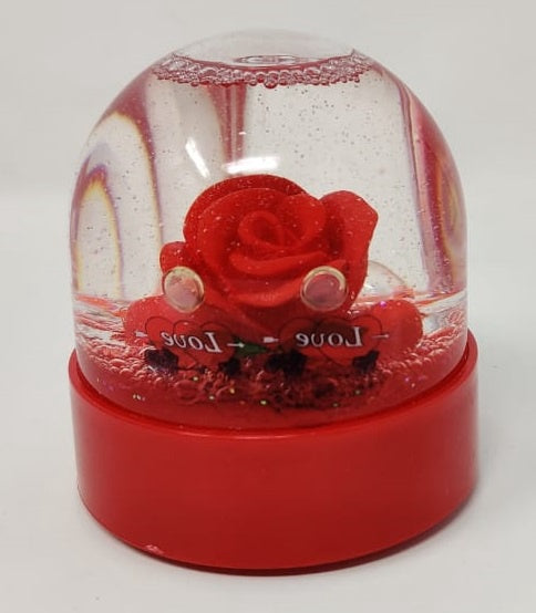 Gift Set Heart Flow Sand Valentine SY46 with Light and Pen Holder