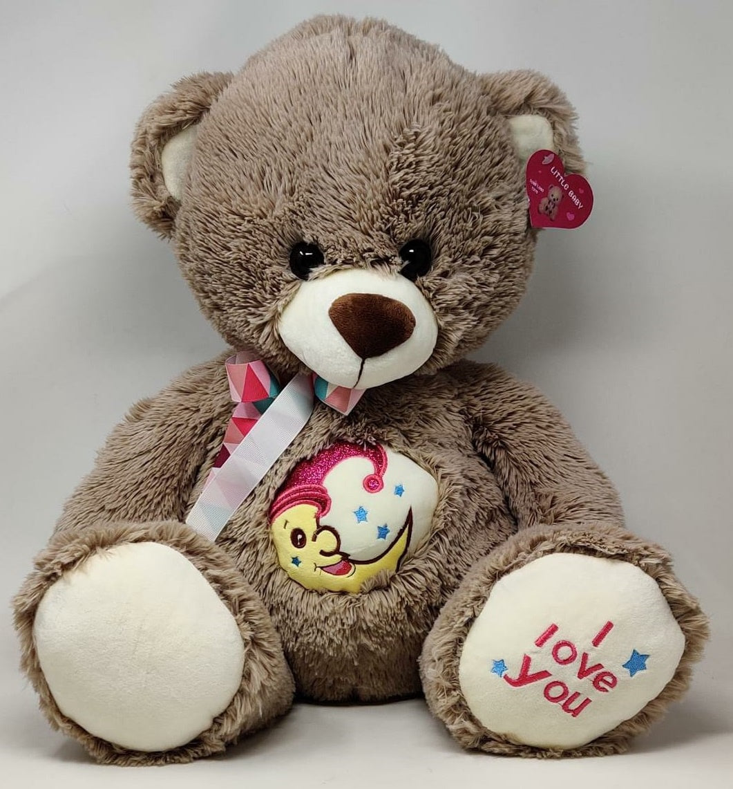 Plush Teddy Bear 1326-50 Grey Moon