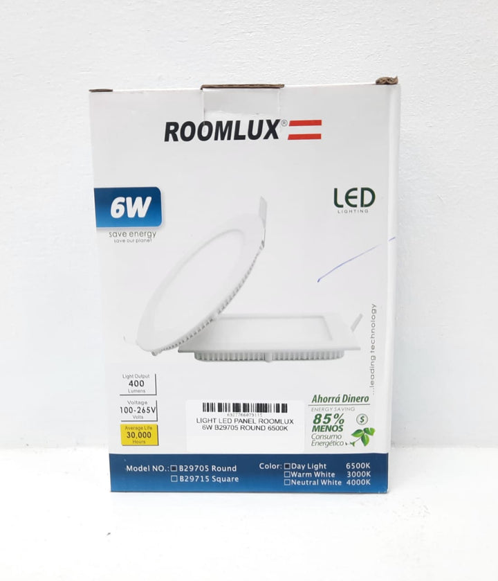ROOMLUX Light LED Panel 6W B29705 Round