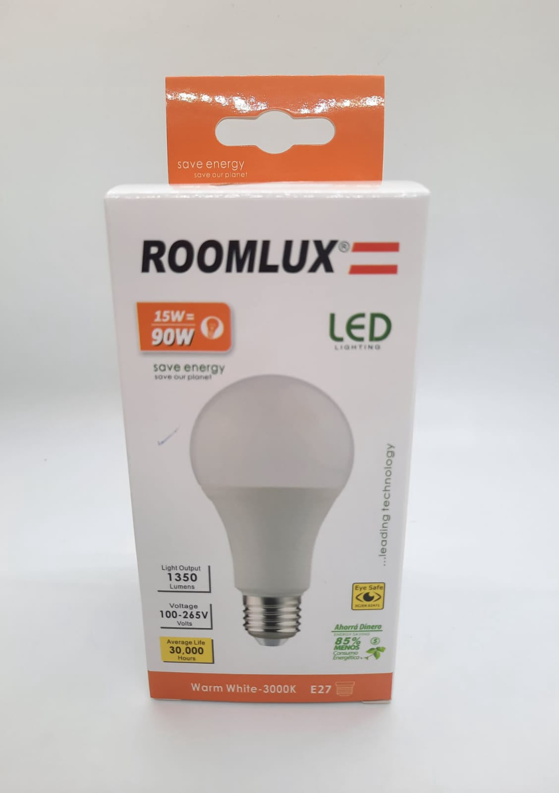 ROOMLUX Bulb LED 15W B16590 E27 3000K100-265V
