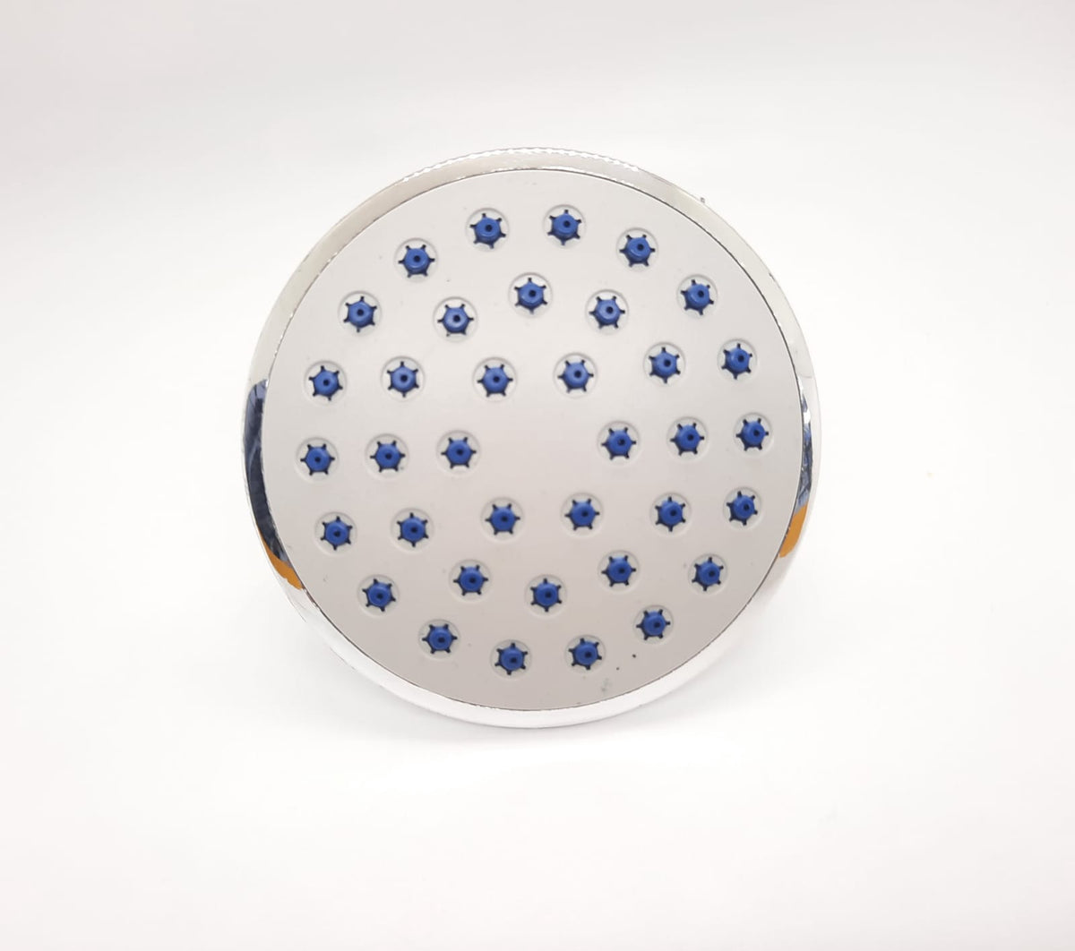 Shower Rose 1/2" Small Grey Nickle 4" Round Head