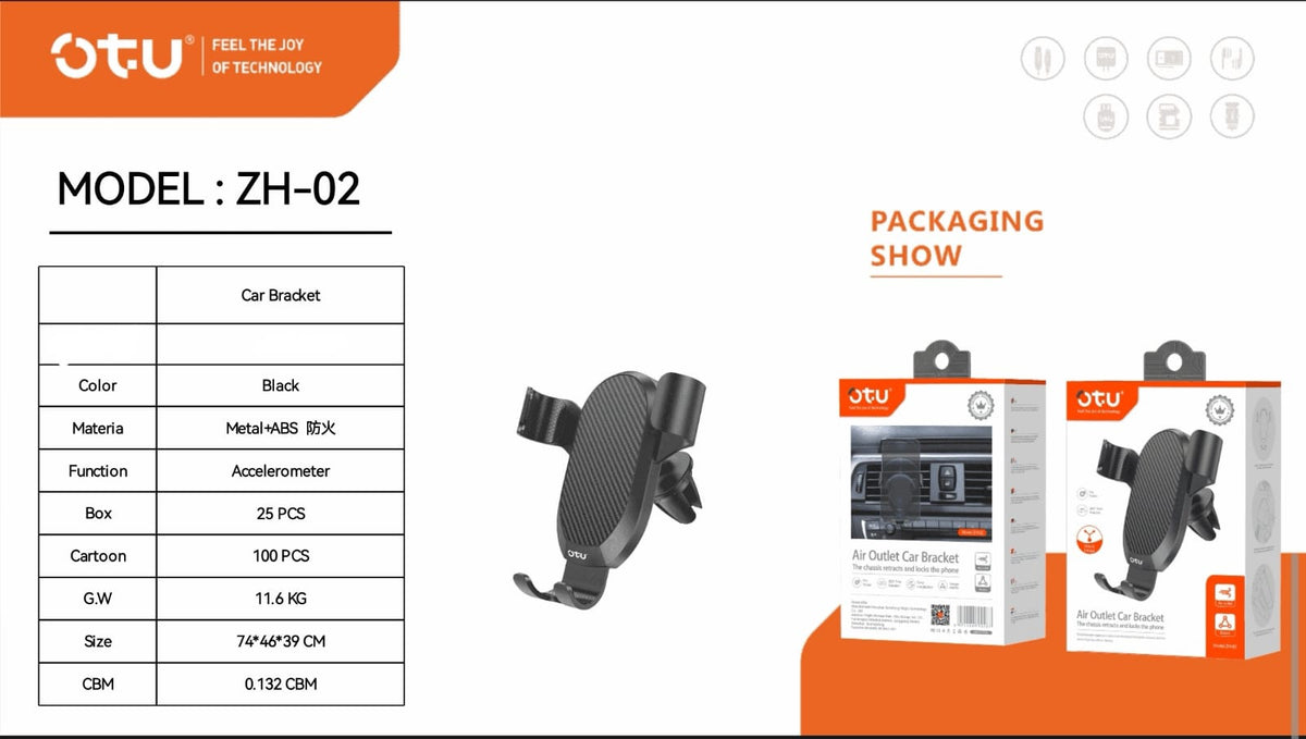 OTU Phone Holder Car ZH-02 Air Outlet Car Bracket