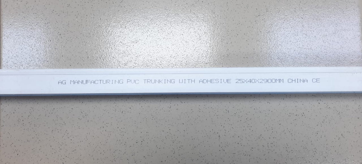 Trunking 25MM X 40MM Self Adhesive Ag Manufacturing