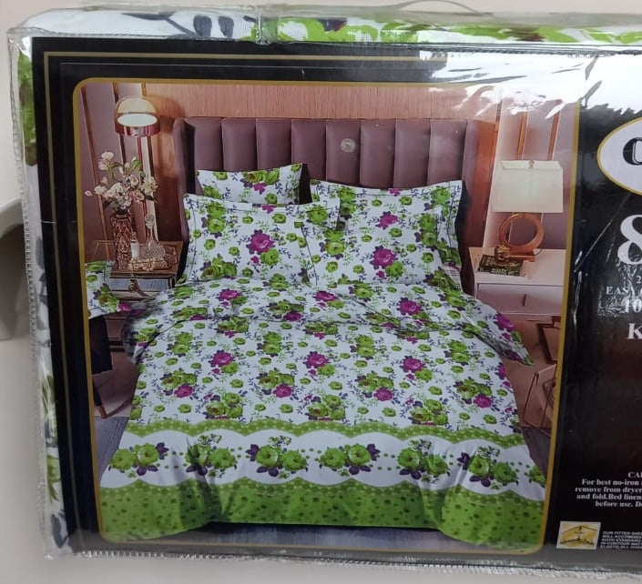 Bedsheet Queen Set Cannon 8000 100% Cotton