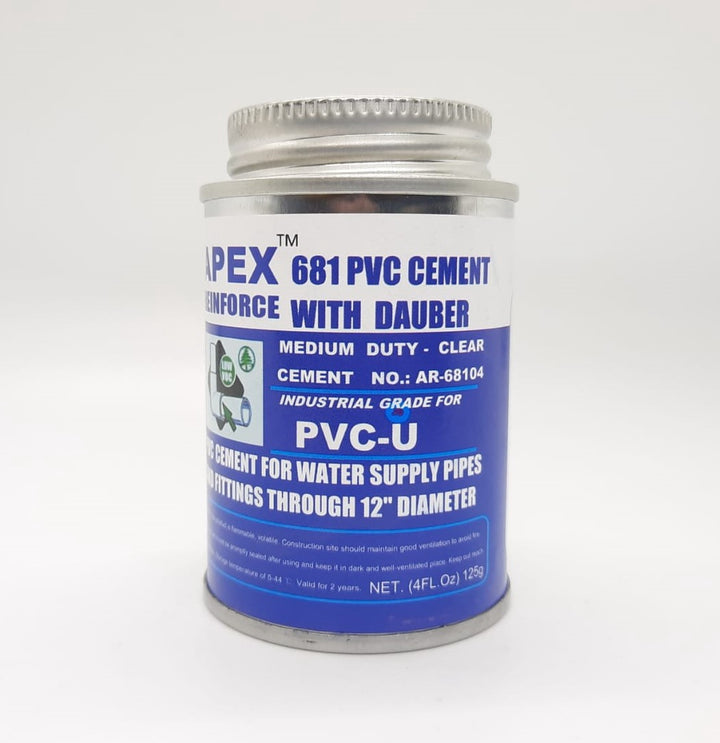 PVC Paste Cement 1/4PT 4OZ Apex