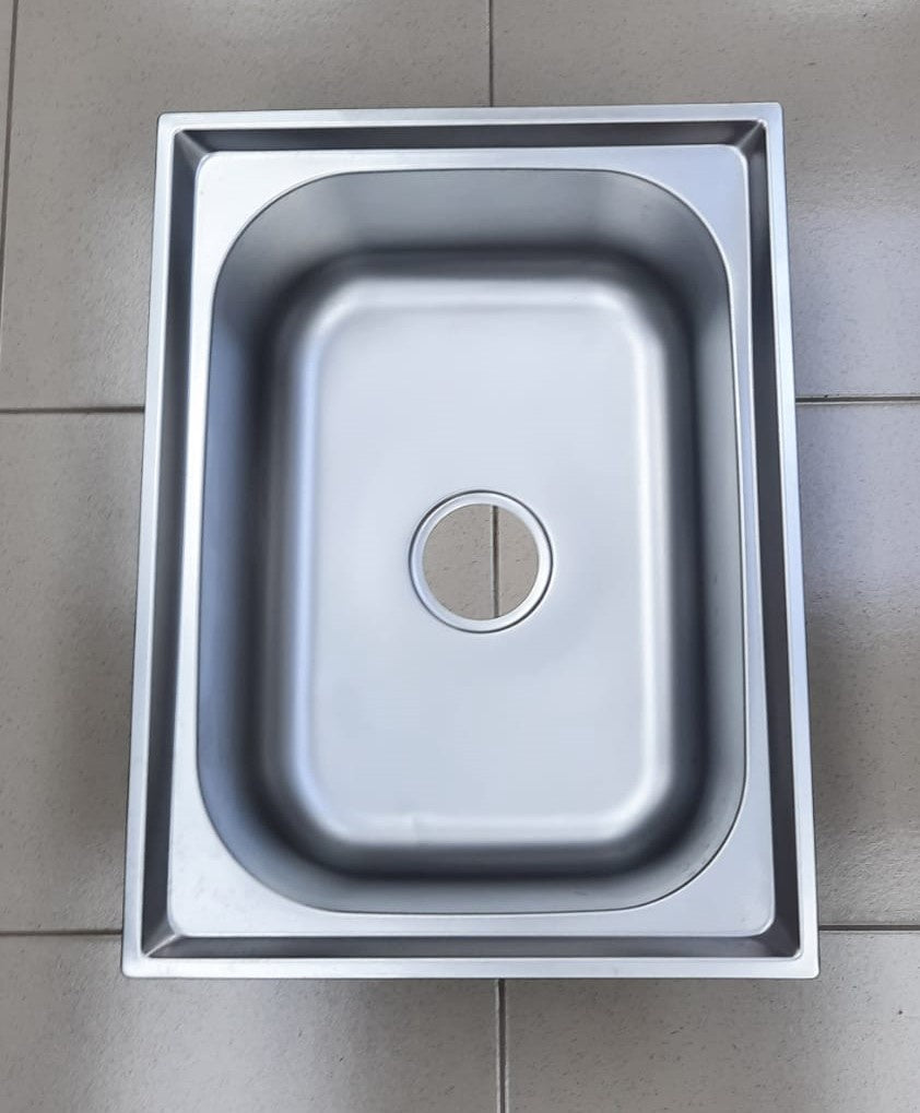 Sink Single Bowl 22" X 16" W/OUT Waste S/S