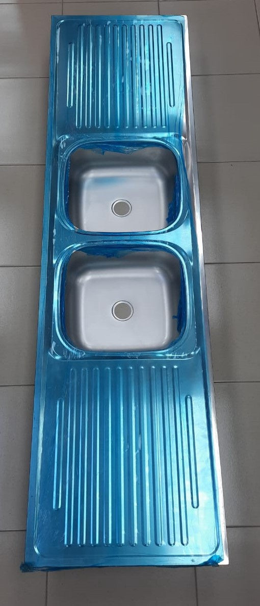 Sink D/BOWL D/DRAIN 71" X 20" W/OUT Waste