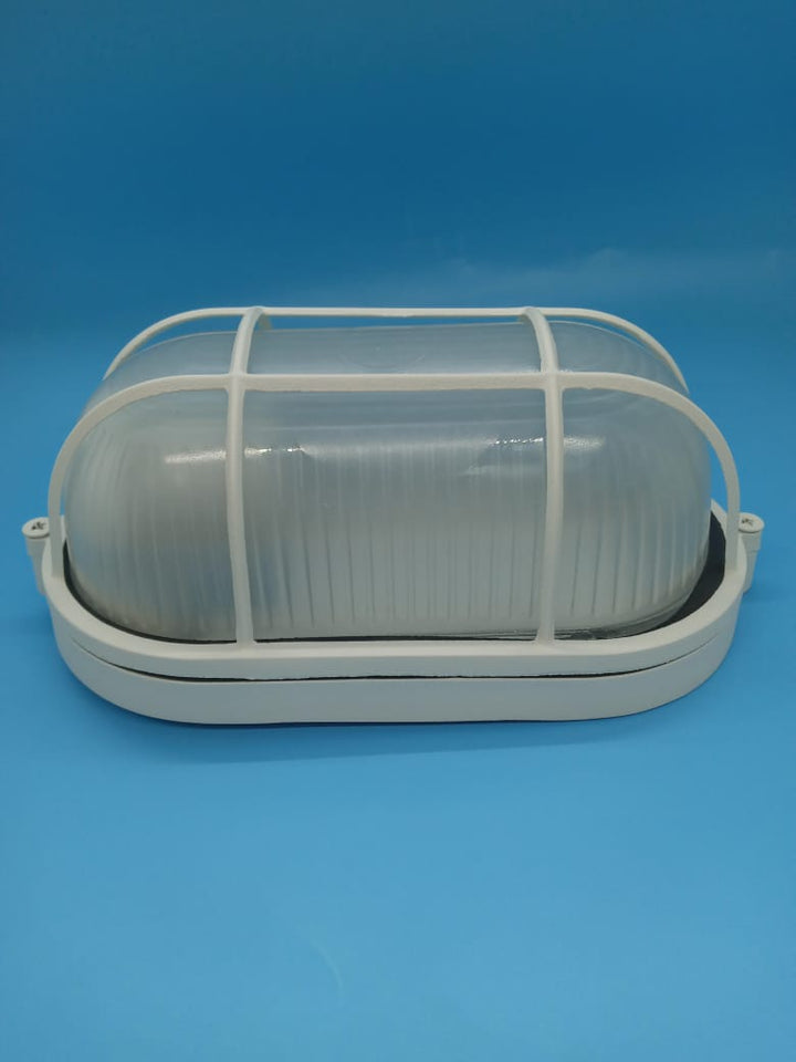 FITZGERALD Bulk Head Fixture 60W Oval White 41603