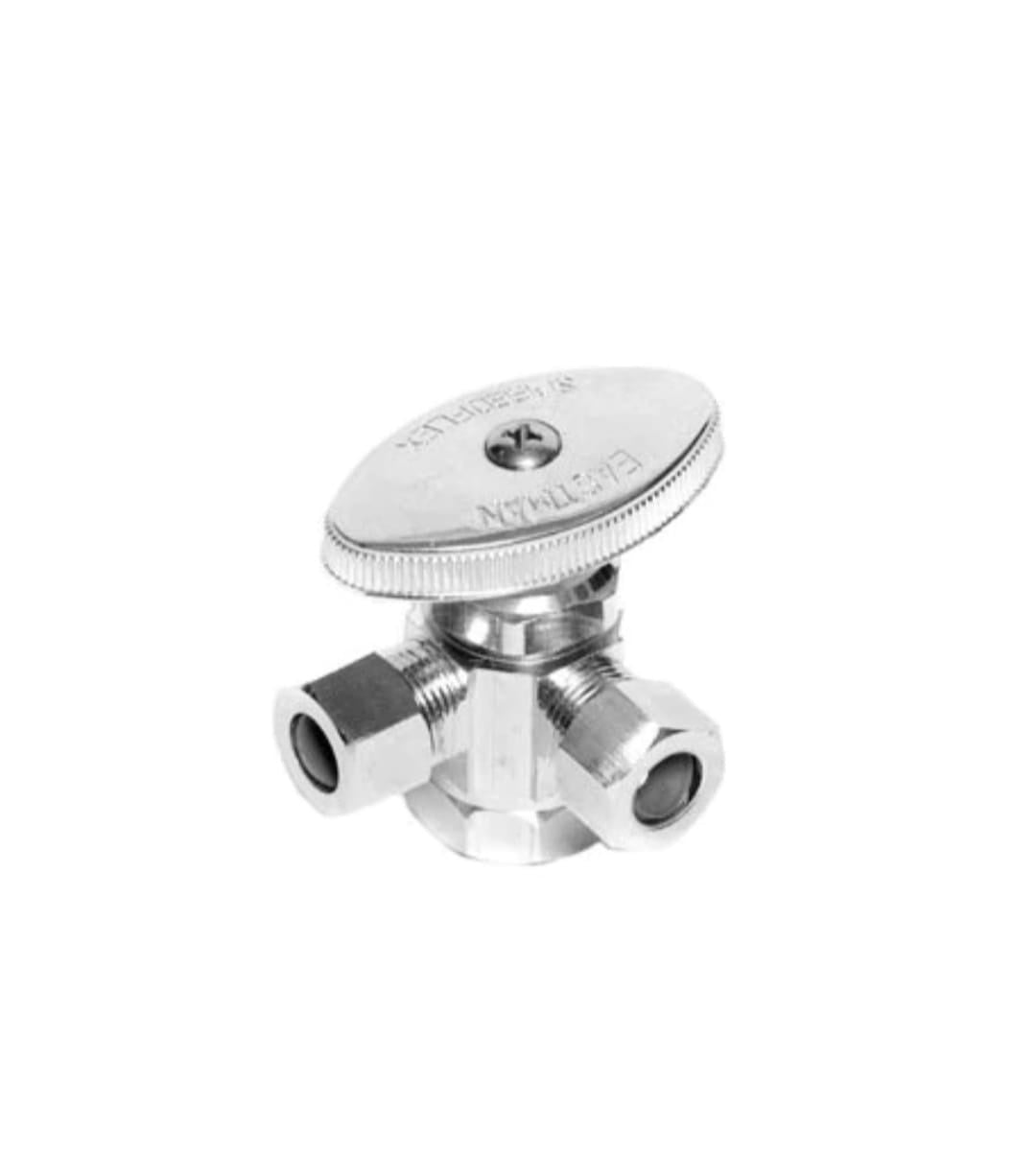 CENTURION Angle Valve 3 Way 1/2" X 3/8" X 3/8" DAV3812