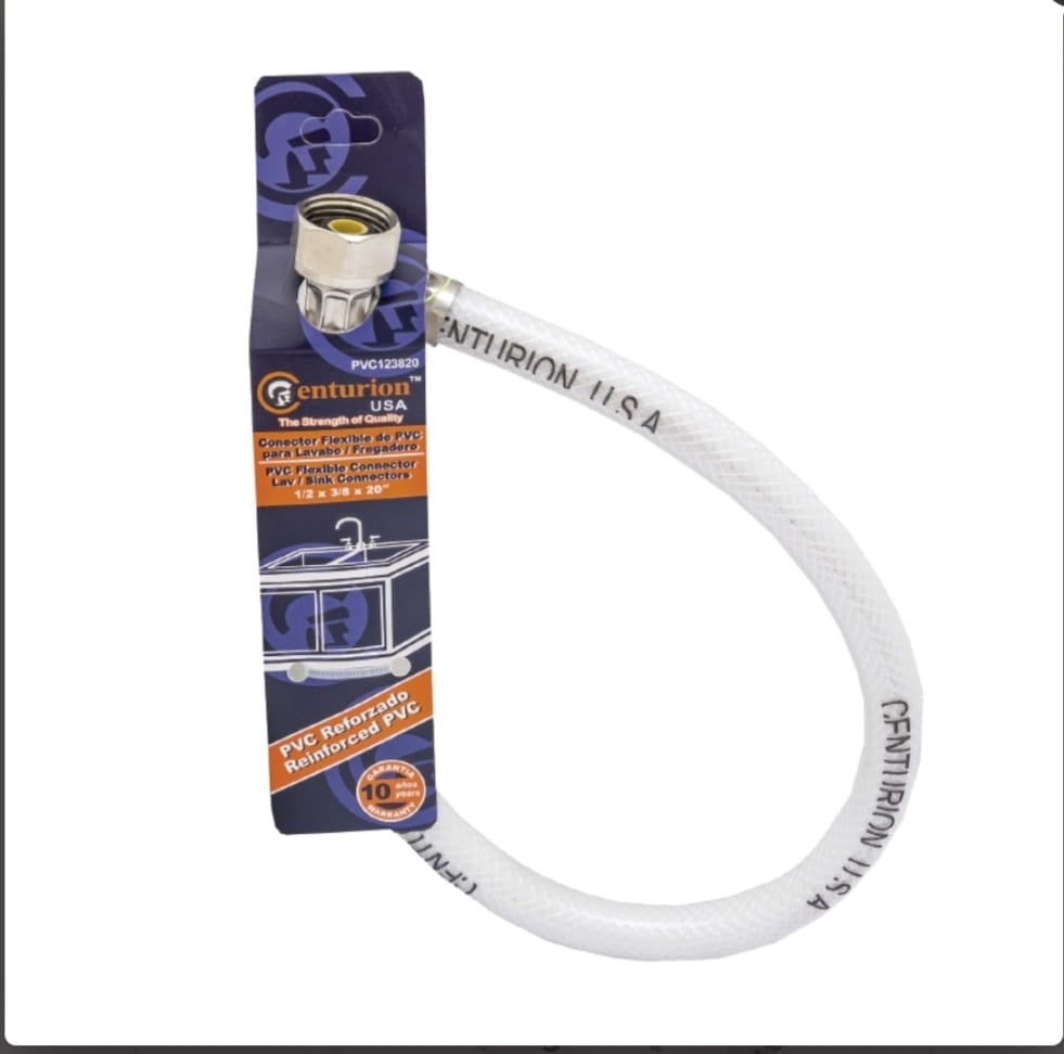 CENTURION Flex Hose 1/2" X 3/8" X 16" PVC123816