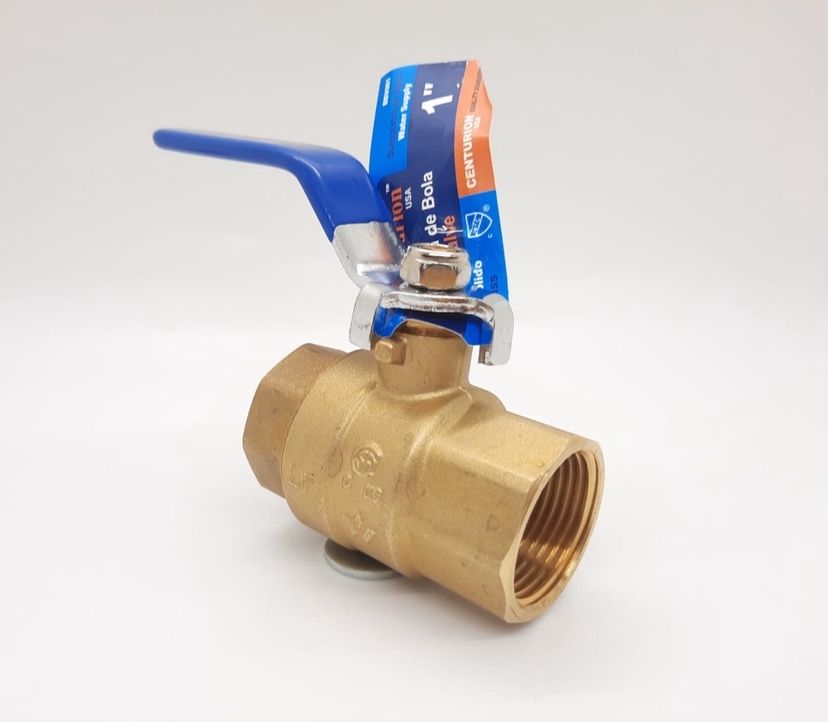 CENTURION Lever Valve 1" #BBV001 Brass