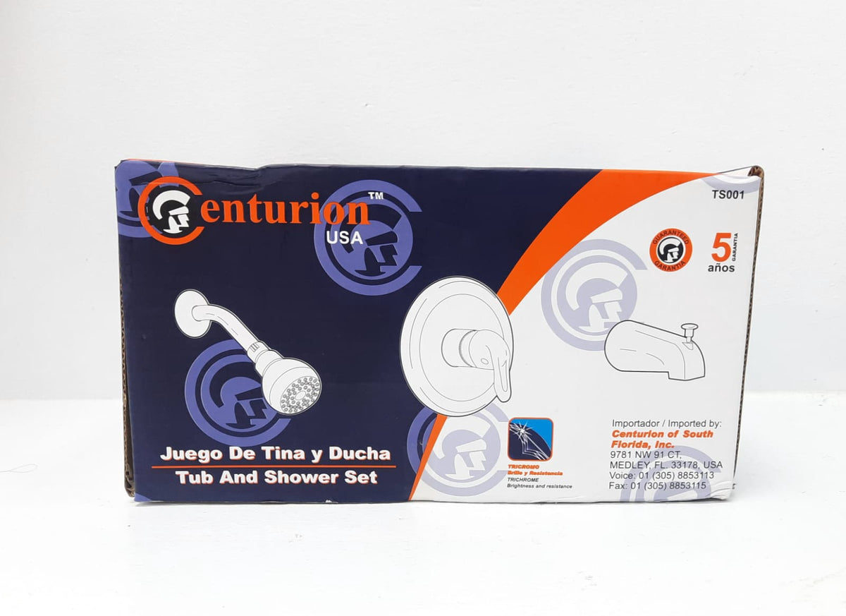 CENTURION Shower & Tub Mixer TS001 Single Lever Handle