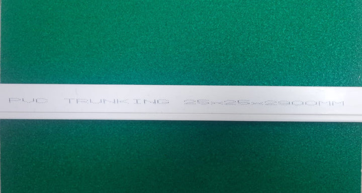 Trunking 25MM X 25MM PVC 9.5FT No Brand