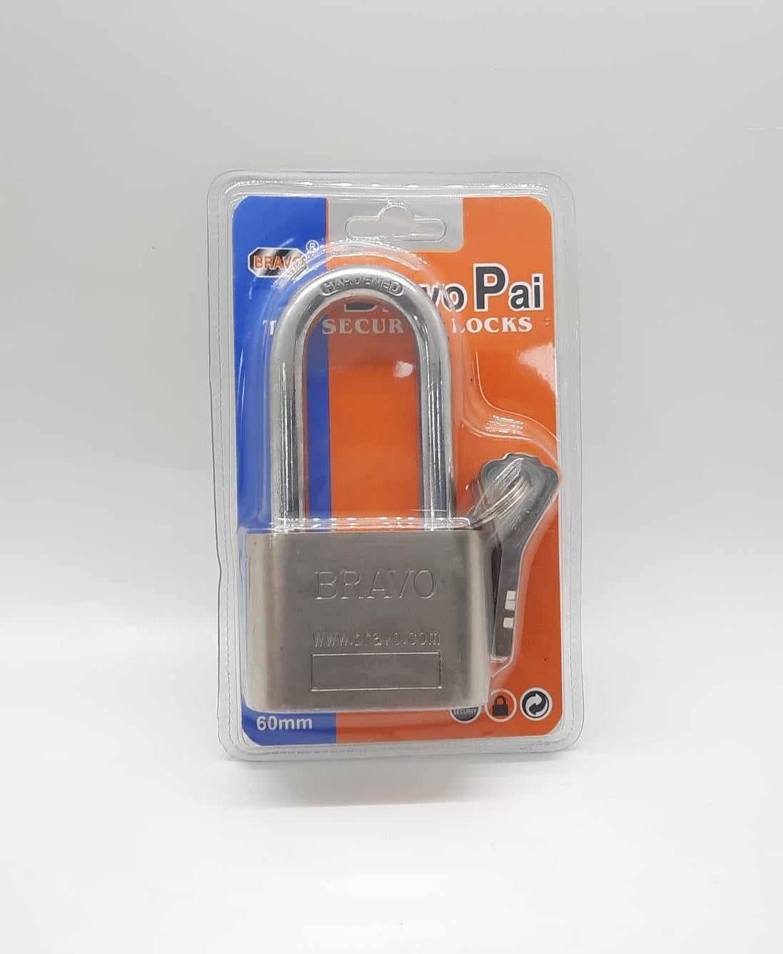 BRAVO Padlock Pai 60MM Long Shackle TL-60