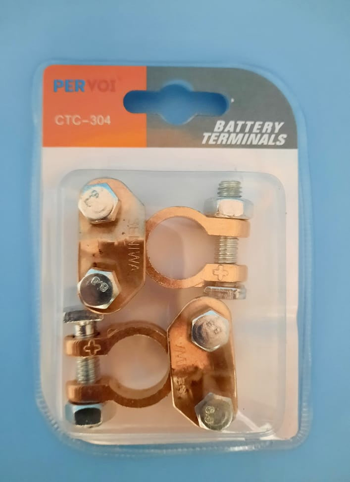 Battery Terminal Set CTC-304 Brass
