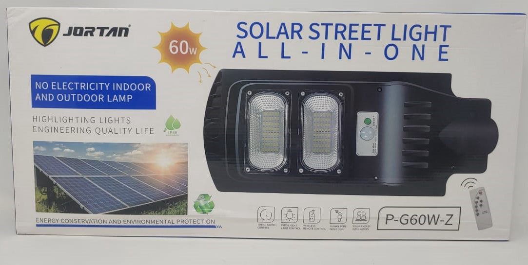 JORTAN Light Solar Street LED 60W P-G60W-Z Without Pole