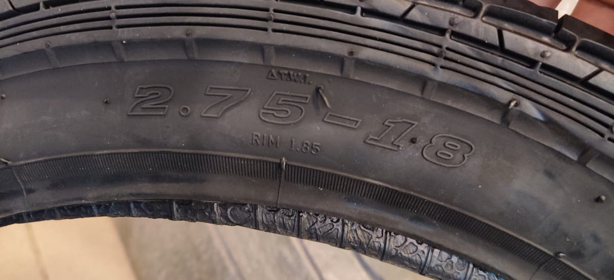 KINGWORLD M/CYCLE Tyres 275 X 18 Front KW002 2.75-18