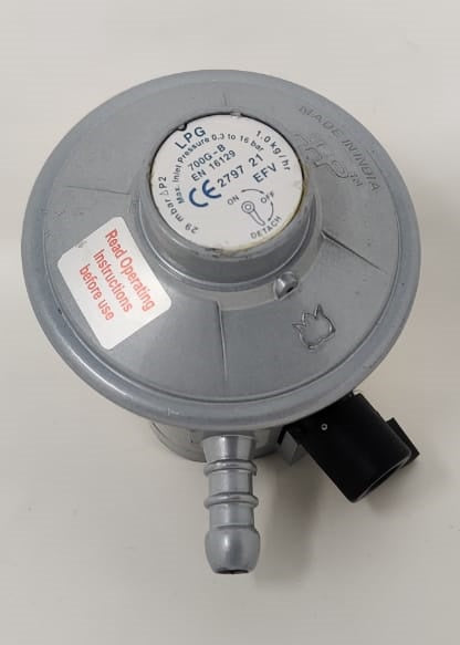 Gas Shell Sol Adaptor White Box India 700G-B Bayonet Regulator
