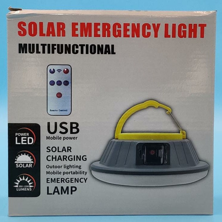 Solar Lamp LED Emergency Light Multifunctional USB Hang Type