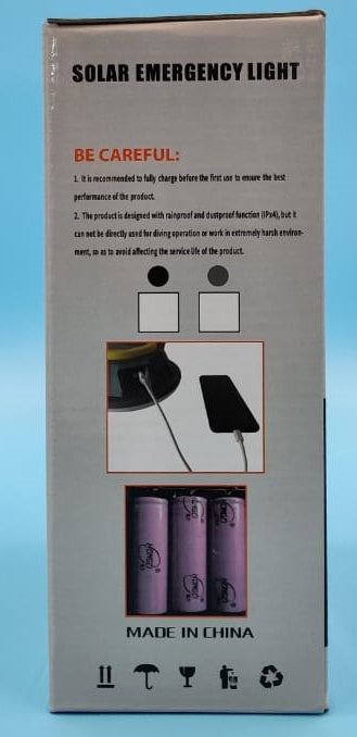 Solar Lamp LED Emergency Light Multifunctional USB Hang Type