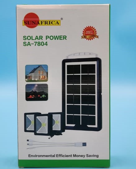 Lamp LED Solar Flood SA-7804 Sun Africa Solar Power