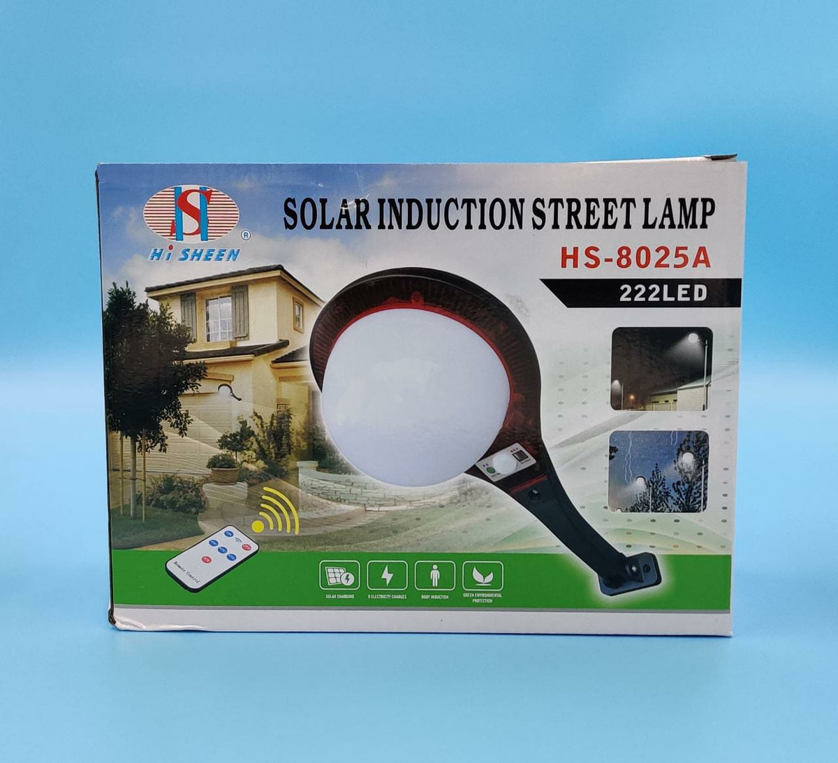 Light Solar Street Lamp LED HS-8025A Hi Sheen 222LED
